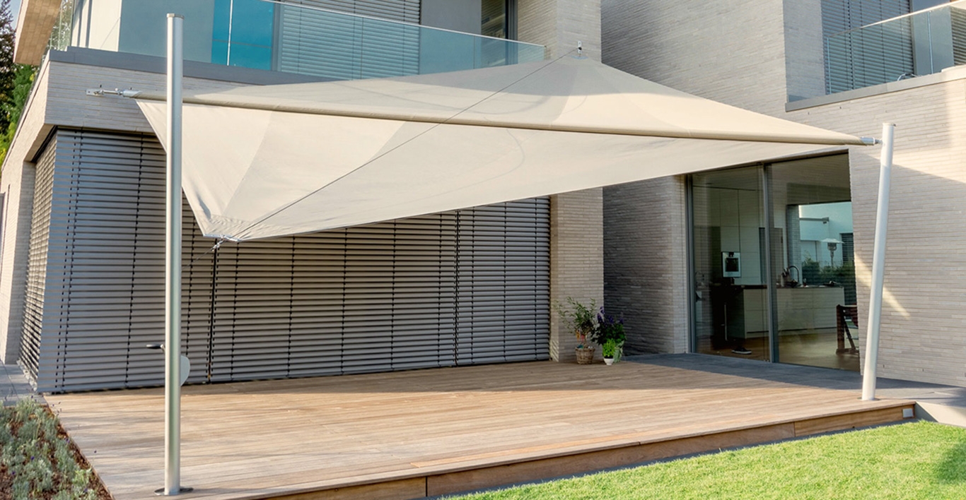 Sonnensegel elektrisch