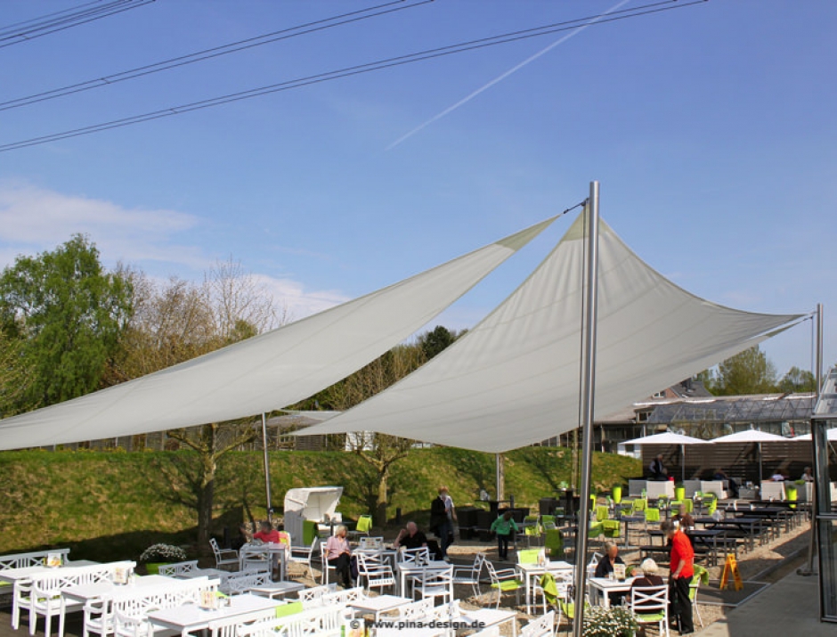 Sonnensegel für die Gastronomie in Hamburg