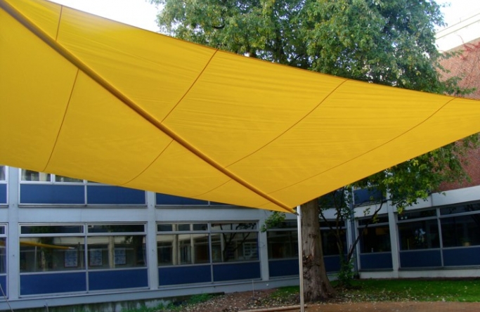 Sonnensegel Beckum Städtisches Gymnasium