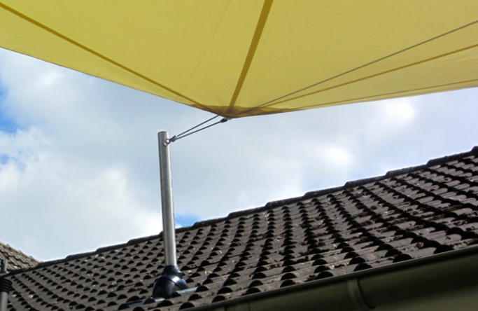 Soest Sonnensegel über Terrasse